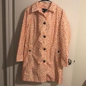 Lands End VINTAGE Raincoat Size Medium